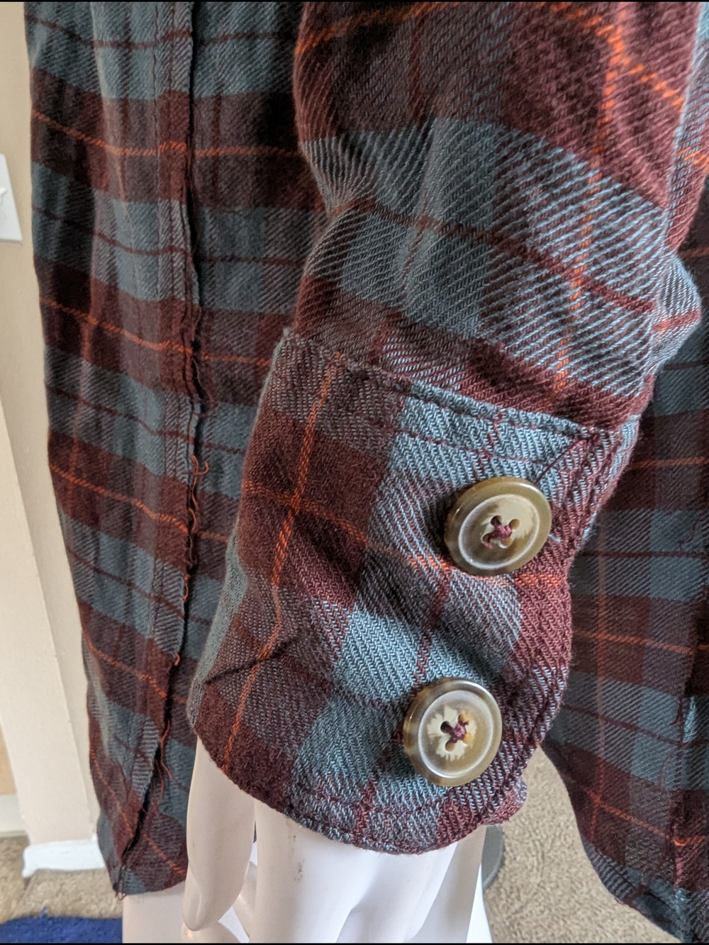 Free People "All About The Feels" Plaid Tunic - Picture 4 of 8